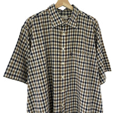 Load image into Gallery viewer, Aquascutum House Check Short Sleeved Shirt - Double Extra Large (XXL) PTP 28.5&quot;
