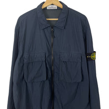 Load image into Gallery viewer, Stone Island Dk Navy Double Pocket Overshirt - Double Extra Large (XXL) PTP 26.25&quot;
