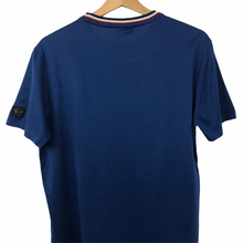 Load image into Gallery viewer, Paul and Shark Blue Short Sleeved Pocket Logo T-Shirt - Medium (M) PTP 19.75&quot;
