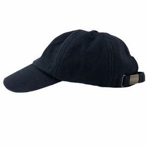 Aquascutum Navy Check Logo Cap - One Size Fits All