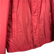 Load image into Gallery viewer, Paul and Shark Red Hooded Shimmer Jacket - Large (L) PTP 24.75&quot;
