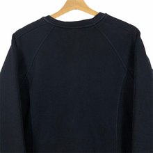 Load image into Gallery viewer, Ma.Strum Navy Crew Neck Sweater - Small (S) PTP 20.75&quot;
