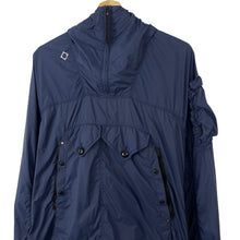 Load image into Gallery viewer, Ma.Strum Navy Blue Multi Pocket Hooded Sniper Jacket - Small (S) PTP 20&quot;
