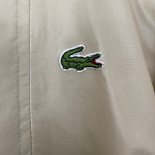 Load image into Gallery viewer, Vintage Beige Lacoste Izod Half Zip Cagoule - Medium (M) PTP 23&quot;
