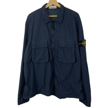 Load image into Gallery viewer, Stone Island Dk Navy Double Pocket Overshirt - Double Extra Large (XXL) PTP 26.25&quot;
