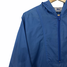 Load image into Gallery viewer, Vintage Light Blue Lacoste Izod Half Zip Cagoule - Large (L) PTP 25.25&quot;
