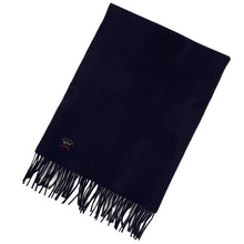 Load image into Gallery viewer, Paul and Shark Navy 100% Pure New Wool Scarf - One Size Fits All
