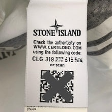 Load image into Gallery viewer, Stone Island Marina White Button Up Overshirt - Medium (M) PTP 21&quot;
