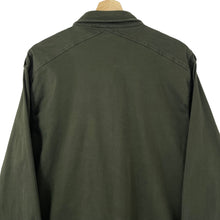 Load image into Gallery viewer, Ma.Strum Green Button Up Double Pocket Overshirt - Extra Large (XL) PTP 25.25&quot;
