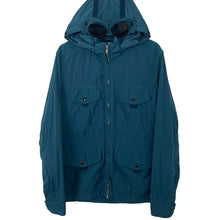 Load image into Gallery viewer, C.P Company Teal Multi Pocket Nysack Goggle Jacket - 50 PTP 20&quot;
