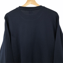 Load image into Gallery viewer, Paul and Shark Navy Logo Crew Neck Sweater - Large (L) PTP 21&quot;
