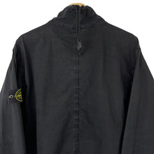 Load image into Gallery viewer, Stone Island Black Half Zip Pullover Smock - Large (L) PTP 25.5&quot;
