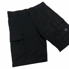 Load image into Gallery viewer, Paul and Shark Black Cargo Shorts - W 34&quot;
