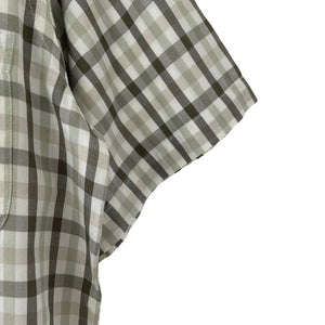 Aquascutum House Check Short Sleeved Shirt - Small (S) PTP 21.75"