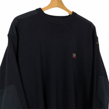 Load image into Gallery viewer, Vintage Paul and Shark Navy Bretagne Sweater - Large (L) PTP 25&quot;
