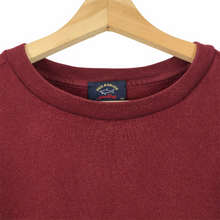 Load image into Gallery viewer, Paul and Shark Maroon Logo Crew Neck Sweater - Double Extra Large (XXL) PTP 23.5&quot;
