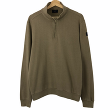 Load image into Gallery viewer, Paul and Shark Beige Half Zip Pullover Sweater - Large (L) PTP 22&quot;
