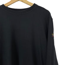 Load image into Gallery viewer, Paul and Shark Black Crew Neck Sweater - Extra Large (XL) PTP 24.25&quot;
