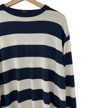 Load image into Gallery viewer, Paul and Shark Bretagne Striped Crew Neck Sweater - Four Extra Large (4XL) PTP 24.5&quot;
