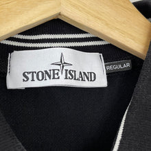 Load image into Gallery viewer, Stone Island Black Short Sleeved Polo - Large (L) PTP 21.5&quot;
