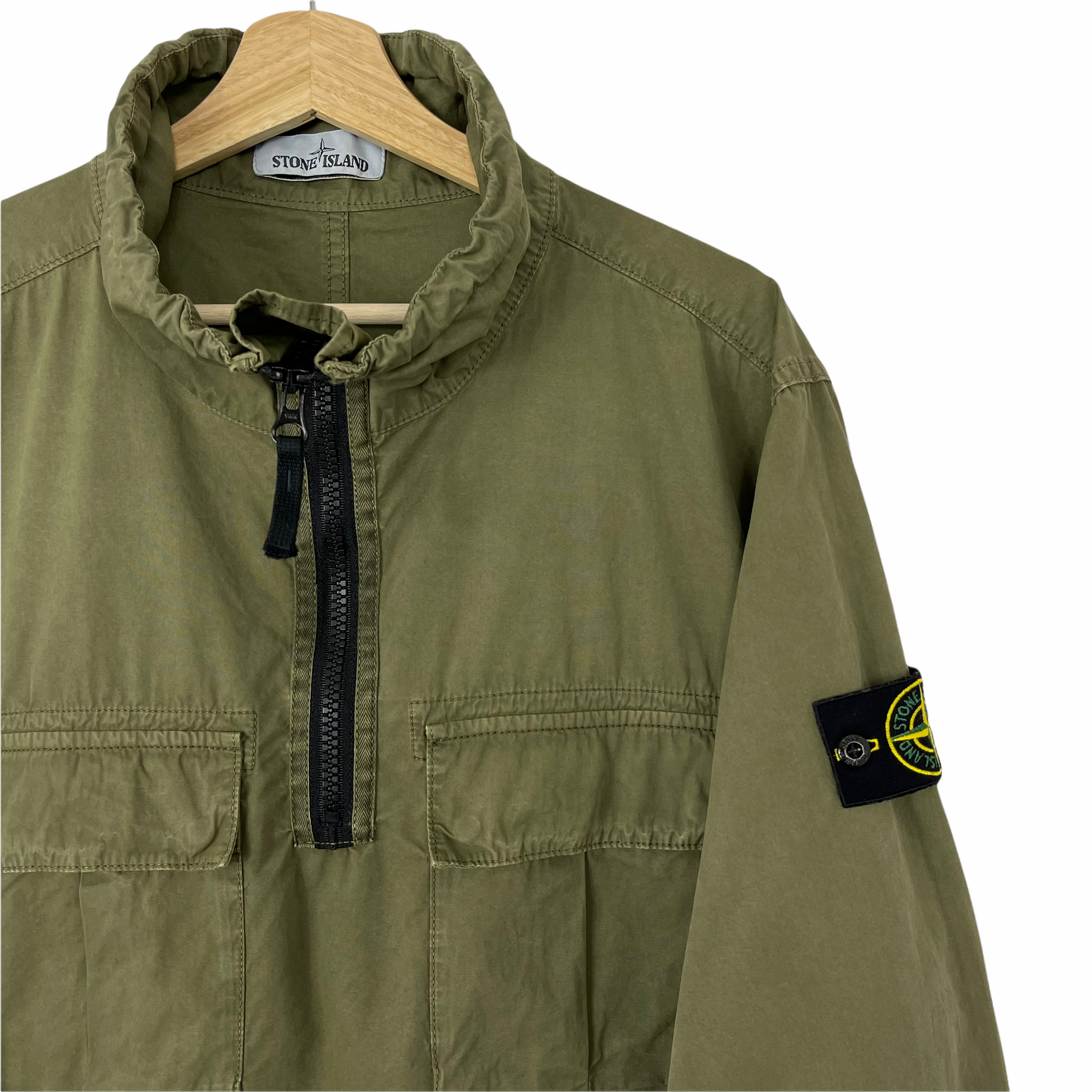 Stone island smock half zip best sale