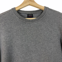 Load image into Gallery viewer, Paul and Shark Grey Crew Neck Sweater - Large (L) PTP 20.5&quot;
