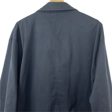 Load image into Gallery viewer, Aquascutum Navy / Check Reversible Harrington Jacket - Extra Large (XL) PTP 28.25&quot;
