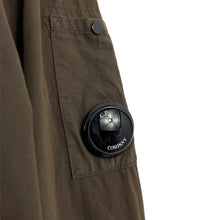 Load image into Gallery viewer, C.P Company Brown Full Zip Pocket Lens Overshirt - Double Extra Large (XXL) PTP 23&quot;
