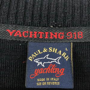 Vintage Paul and Shark Dark Navy Bretagne Sweater - Large (L) PTP 25"