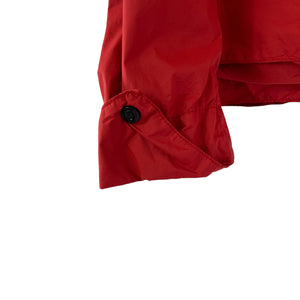 Ma.Strum Red Multi Pocket Hooded Sniper Jacket - Medium (M) PTP 22.75"