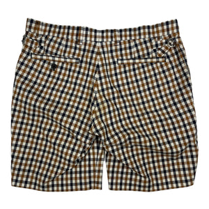 Aquascutum House Club Check Vicuna Shorts W 36