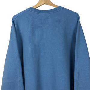 Ma.Strum Light Blue Crew Neck Sweater - Extra Large (XL) PTP 24.75"