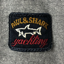 Load image into Gallery viewer, Paul and Shark Grey Crew Neck Logo Sweater - Large (L) PTP 23.25&quot;
