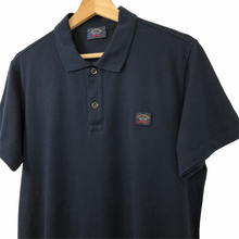 Load image into Gallery viewer, Paul and Shark Navy Short Sleeved Polo - Large (L) PTP 20.5&quot;
