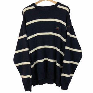 Vintage Paul and Shark Striped Bretagne Sweater - Double Extra Large (XXL) PTP 27"