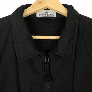 Stone Island Black Double Pocket Overshirt - Double Extra Large (XXL) PTP 25.75"