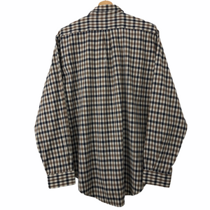 Aquascutum House Check Long Sleeved Shirt - Extra Large (XL) PTP 24.25"