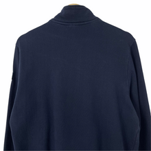 Load image into Gallery viewer, Paul and Shark Navy Half Zip Pullover Sweater - Medium (M) PTP 20.75&quot;
