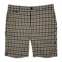 Load image into Gallery viewer, Aquascutum House Club Check Vicuna Shorts - W 34&quot;
