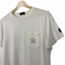 Load image into Gallery viewer, Paul and Shark White Short Sleeved Pocket T-Shirt - Medium (M) PTP 19.5&quot;
