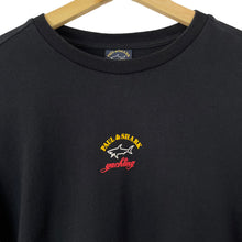 Load image into Gallery viewer, Paul and Shark Black Centre Logo Sweater - Large (L) PTP 23&quot;
