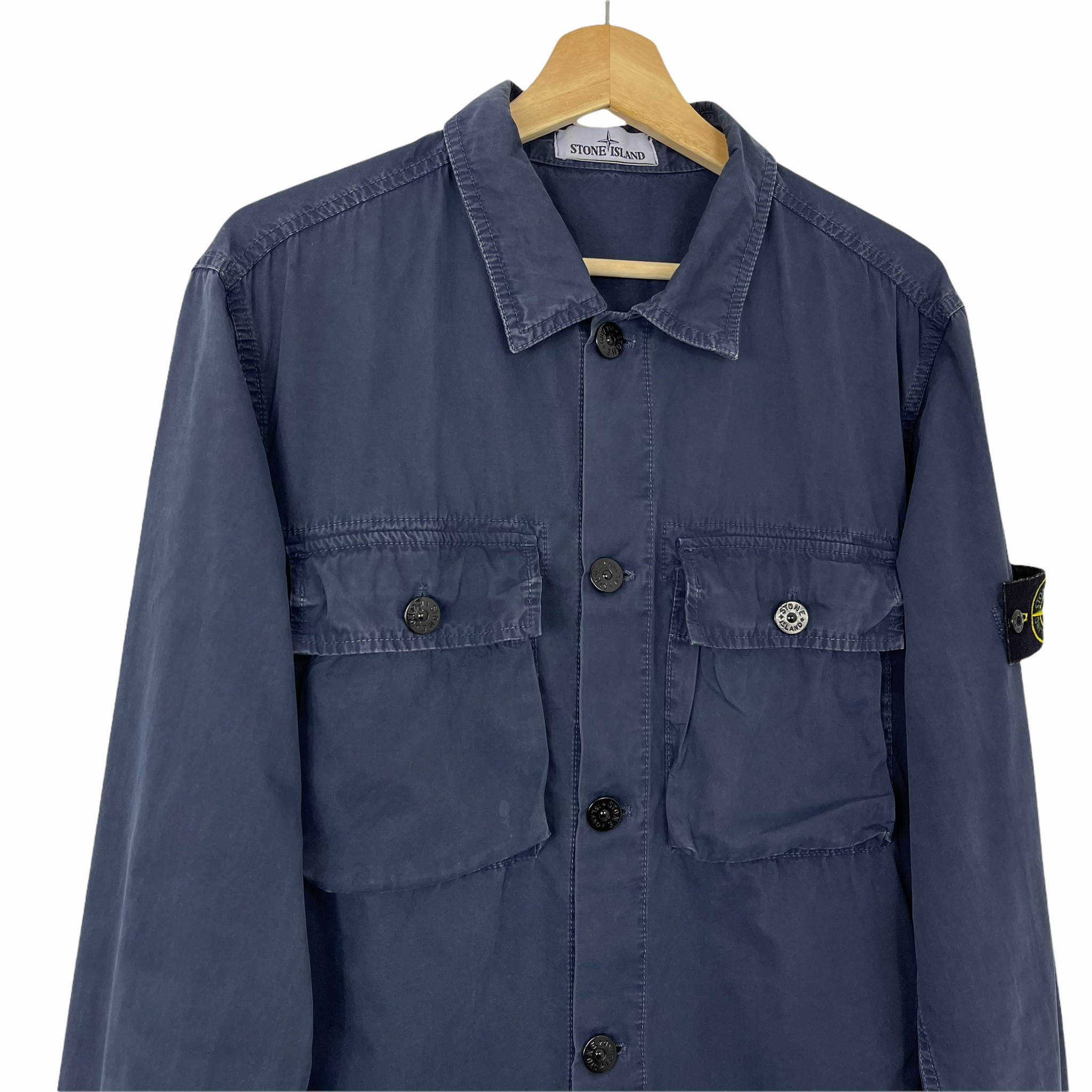 Stone island 4 pocket on sale overshirt