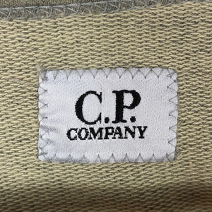 C.P Company Grey Crew Neck Lens Sweater - Large (L) PTP 22.5"