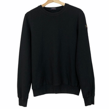 Load image into Gallery viewer, Paul and Shark Black Crew Neck Sweater - Medium (M) PTP 20.5&quot;
