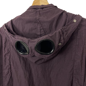 C.P Company Purple Goggle Hooded Overshirt - Double Extra Large (XXL) PTP 24"