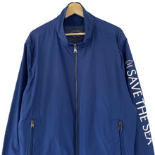 Load image into Gallery viewer, Paul and Shark Blue Save The Sea Jacket - Double Extra Large (XXL) PTP 26.25&quot;
