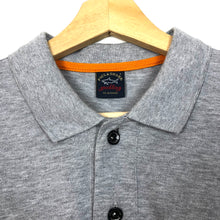 Load image into Gallery viewer, Paul and Shark Grey Short Sleeved Polo - Large (L) PTP 23.5&quot;
