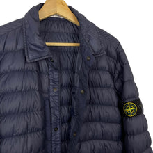 Load image into Gallery viewer, Stone Island Quilted Micro Yarn Down Puffer Overshirt - Double Extra Large (XXL) PTP 24.75&quot;
