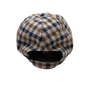 Aquascutum House Check Adjustable Cap  - One Size Fits All