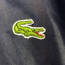 Load image into Gallery viewer, Vintage Dark Navy Lacoste Izod Half Zip Cagoule - Large (L) PTP 25.25&quot;
